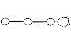Těsnění, ložisková skříň vačkové hřídele ELRING 720.230