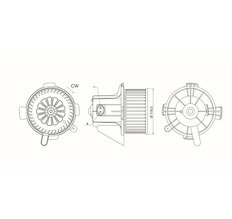 vnitřní ventilátor MAHLE ORIGINAL AB 32 000S