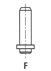 Vodítko ventilů FRECCIA G2585