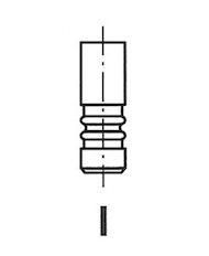 Výfukový ventil FRECCIA R6209/BM