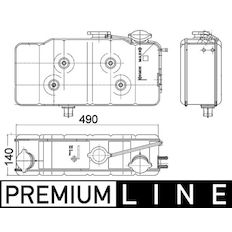 Vyrovnávací nádoba, chladicí kapalina MAHLE ORIGINAL CRT 36 000P
