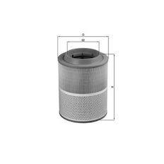 Vzduchový filtr MAHLE ORIGINAL LX 1072