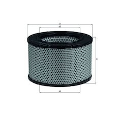 Vzduchový filtr MAHLE ORIGINAL LX 190