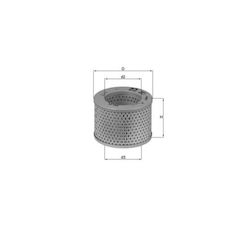 Vzduchový filtr MAHLE ORIGINAL LX 192