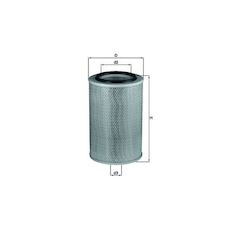 Vzduchový filtr MAHLE ORIGINAL LX 345