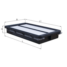 Vzduchový filtr MAHLE ORIGINAL LX 4759