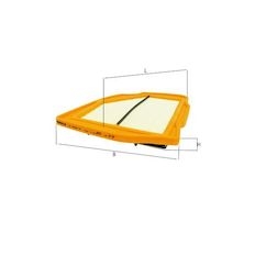 Vzduchový filtr MAHLE ORIGINAL LX 4898/10