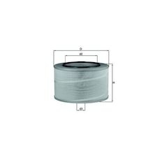 Vzduchový filtr MAHLE ORIGINAL LX 507