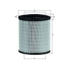 Vzduchový filtr MAHLE ORIGINAL LX 715