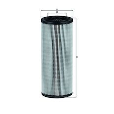 Vzduchový filtr MAHLE ORIGINAL LX 801