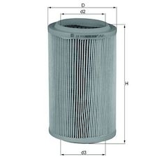 Vzduchový filtr MAHLE ORIGINAL LX 915